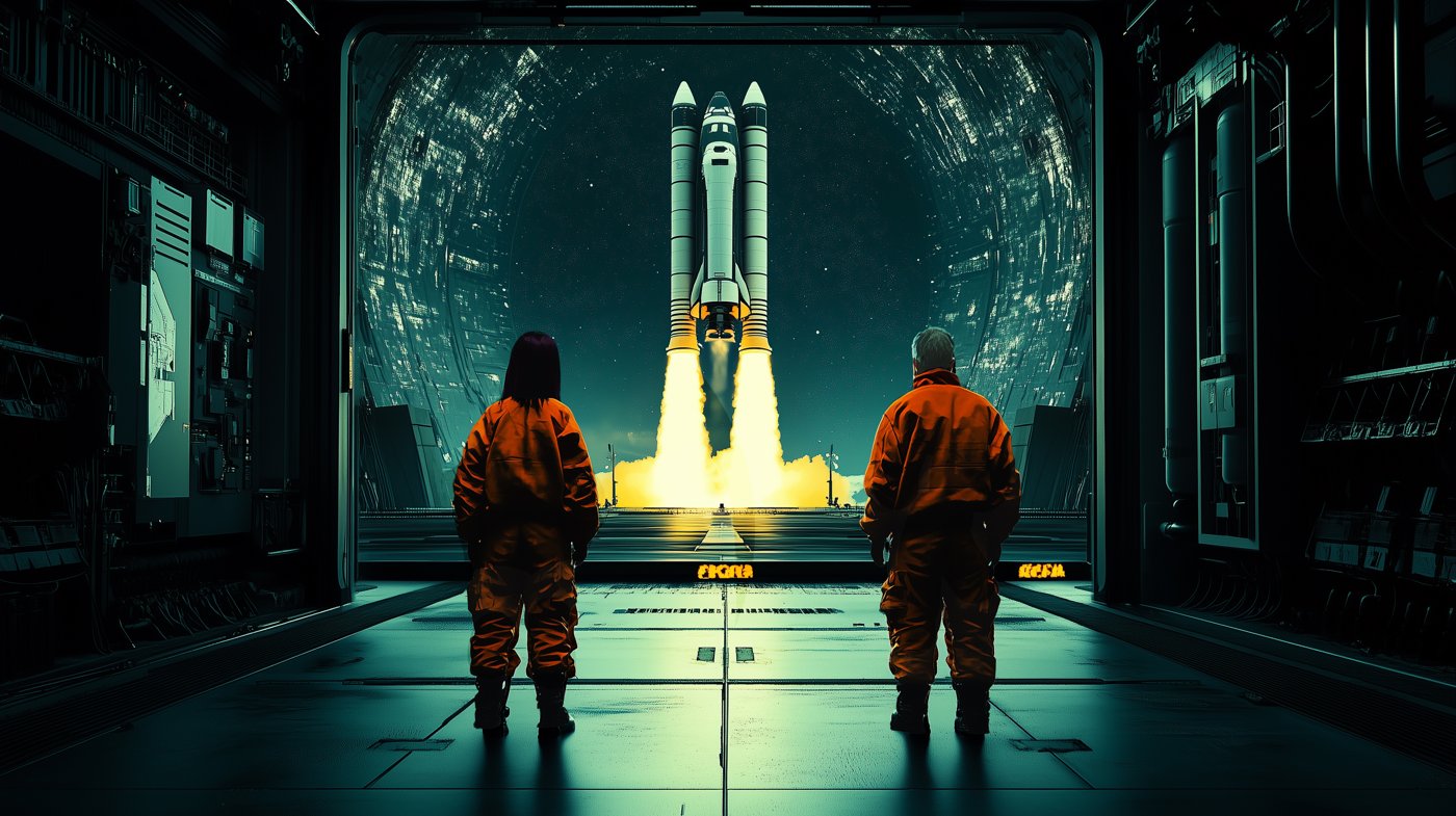 Space shuttle launch