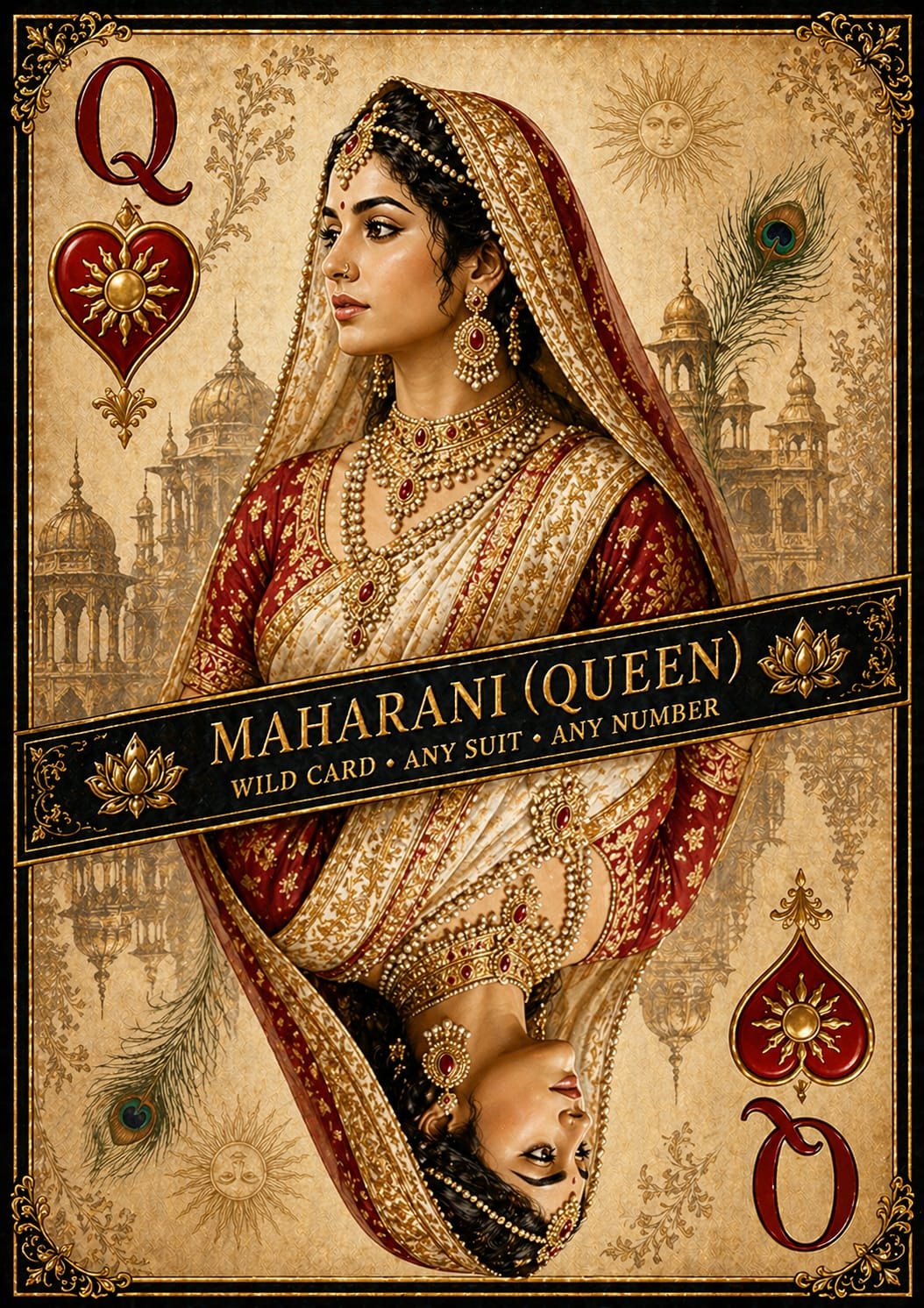 Maharani Queen card